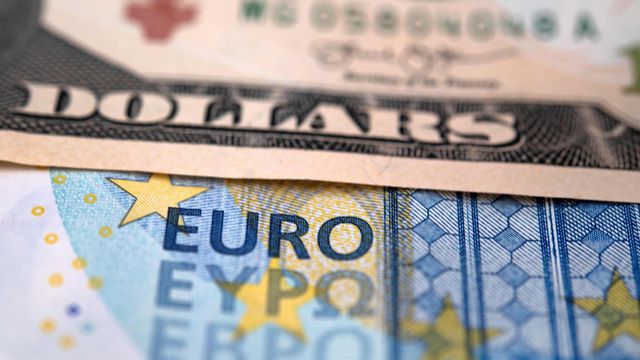 Why is the euro experiencing a steady decline against the dollar?