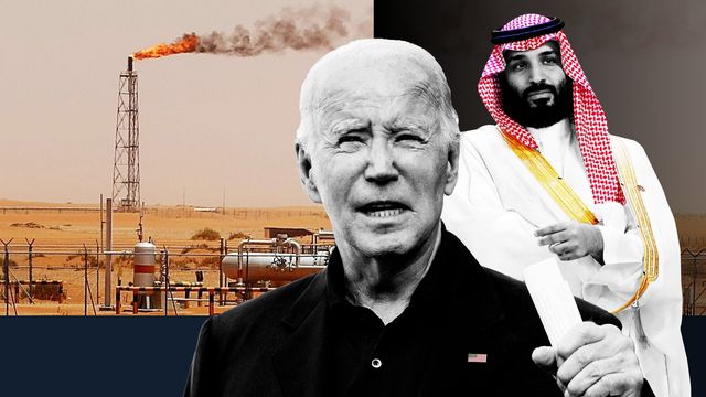 How is Saudi Arabia's push for $100 oil affecting the Biden administration's re-election efforts?